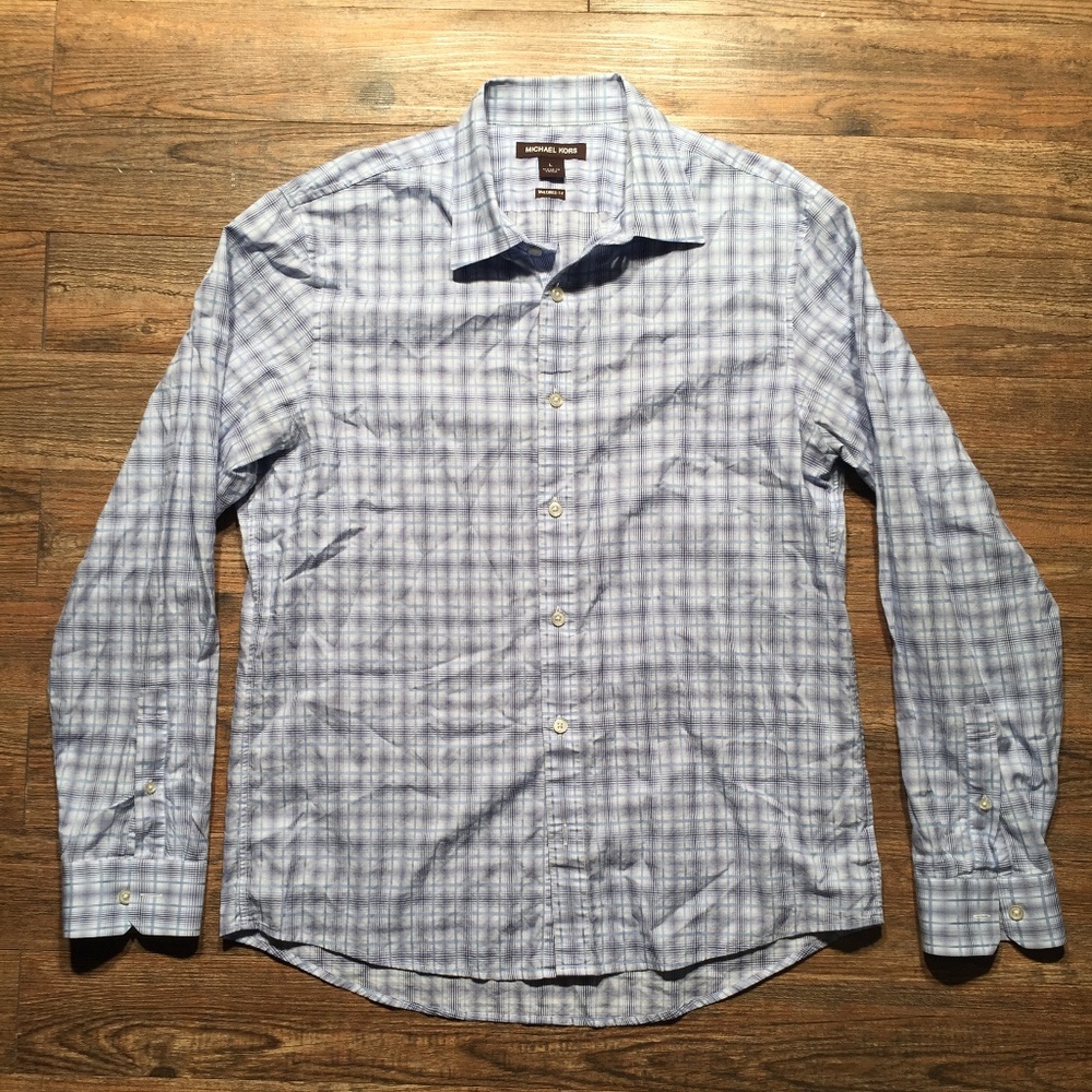 Michael Kors Mens Button Down Long Sleeeve 💰